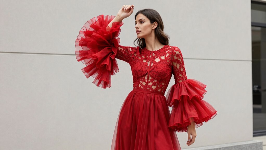 balance with bold sleeves