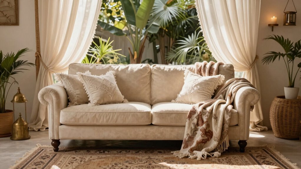 balanced vintage boho style