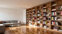 balancing bookshelf and space