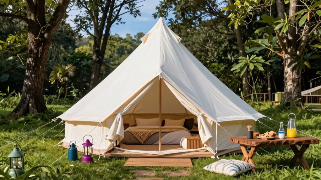 bell tent glamping tips