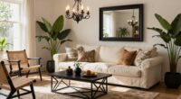 black accents in boho