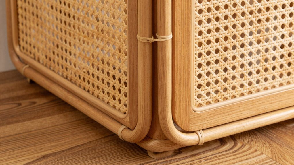 blending natural textural elements