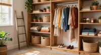 boho closet upgrades simplify