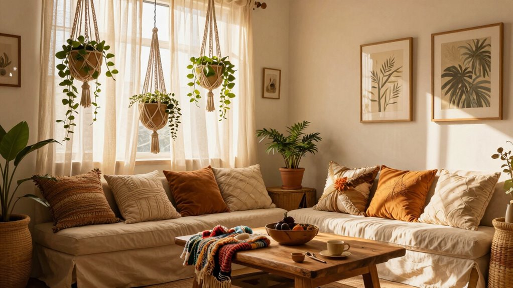 boho decor creates tranquility