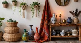 boho decorative object ideas
