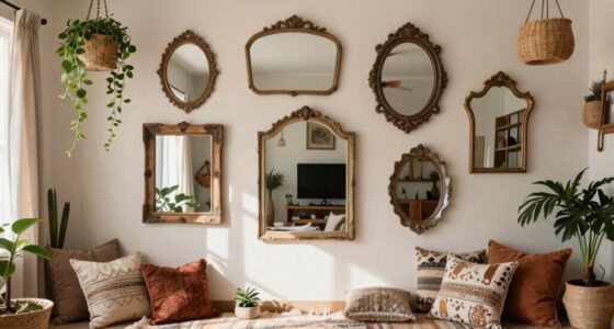 boho mirror decorating ideas