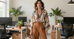boho office style tips