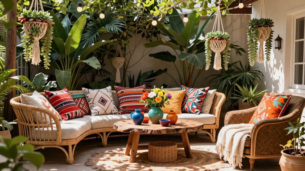 boho outdoor living harmony