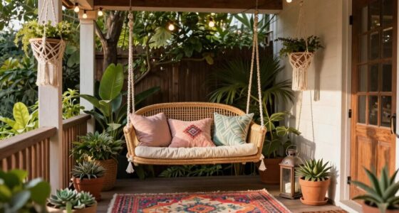 boho porch makeover ideas