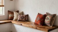 boho style bench ideas