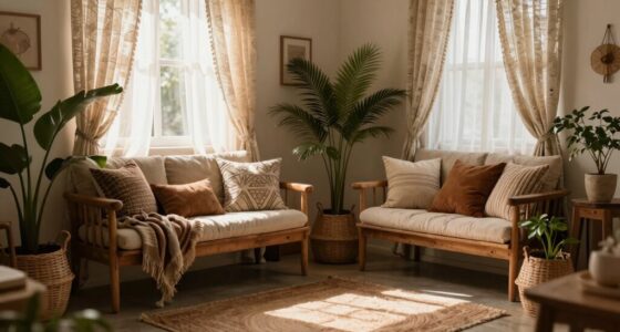 boho style for dark rooms