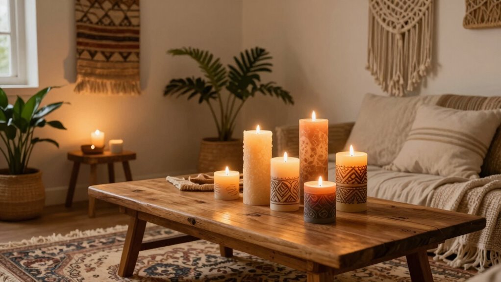 candle safety and styling