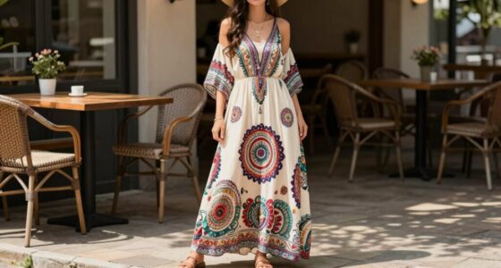 casual boho print styling