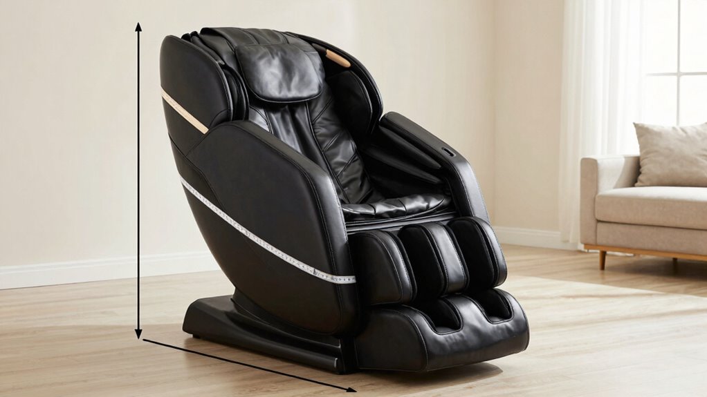 chair size measurement guide