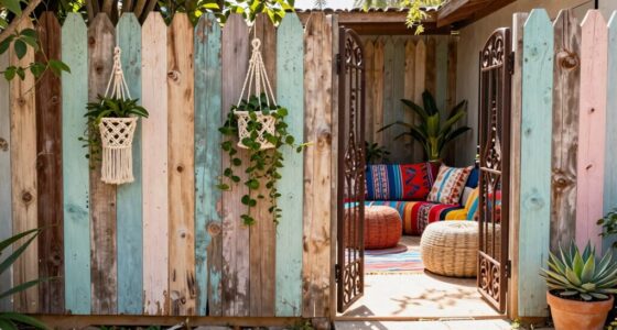 chic boho outdoor enclosures