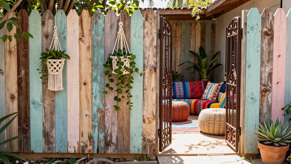 chic boho outdoor enclosures