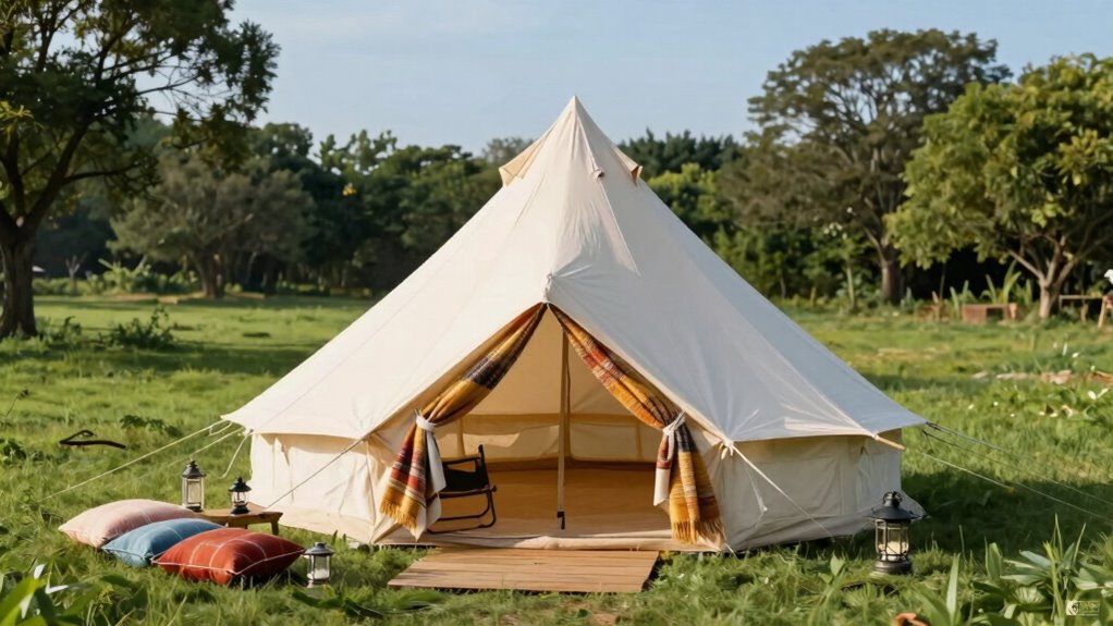 cozy outdoor glamping essentials