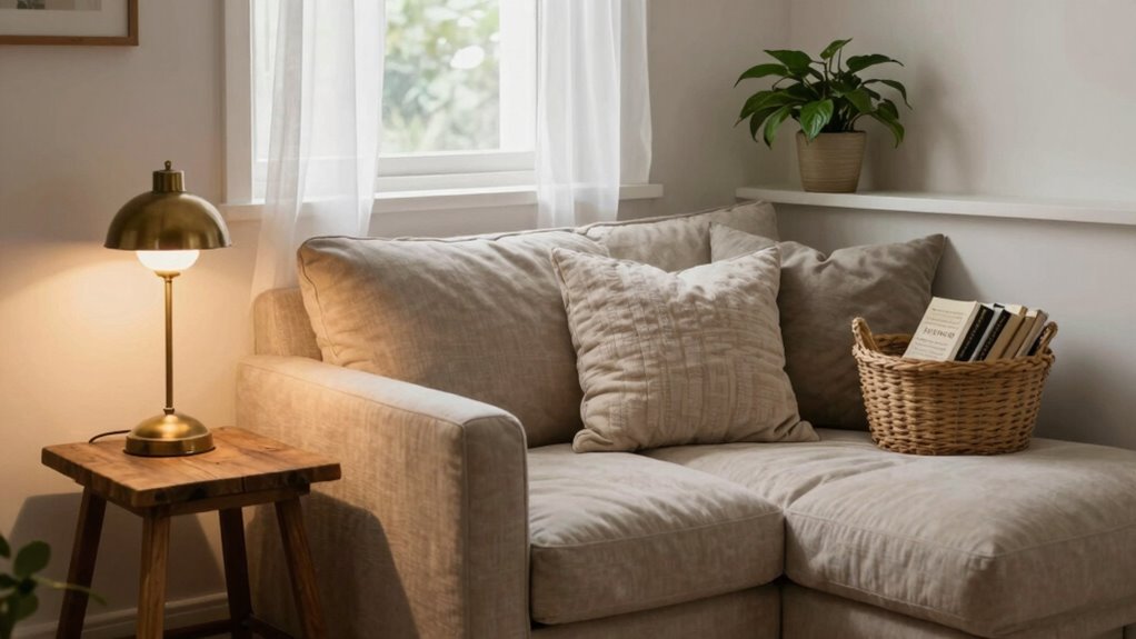 cozy small reading spaces