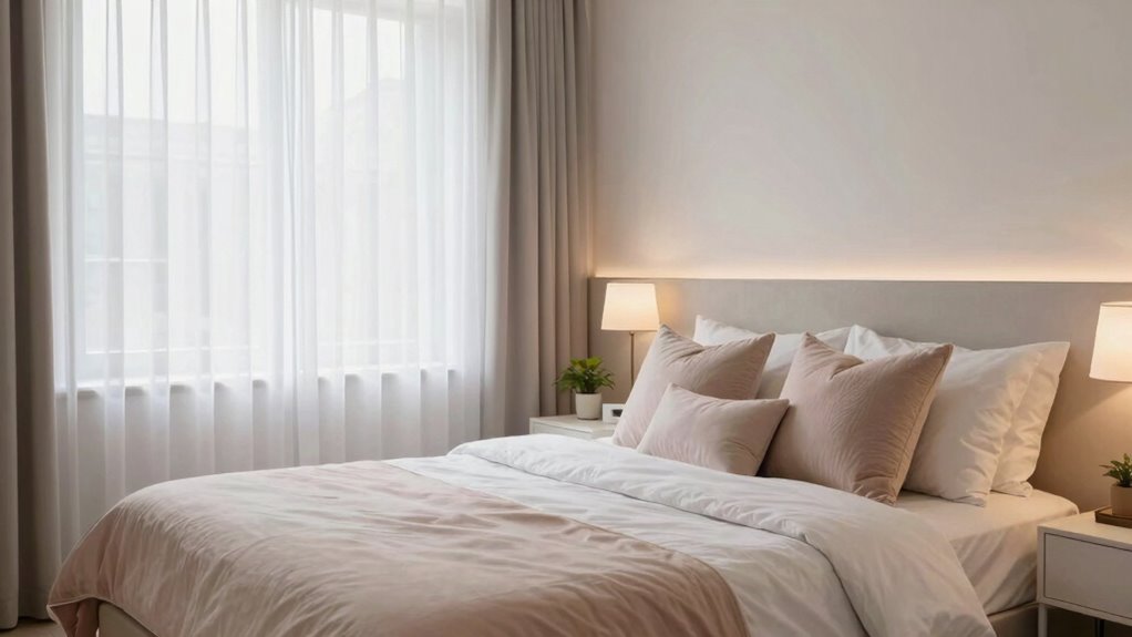 create a calming bedroom ambiance