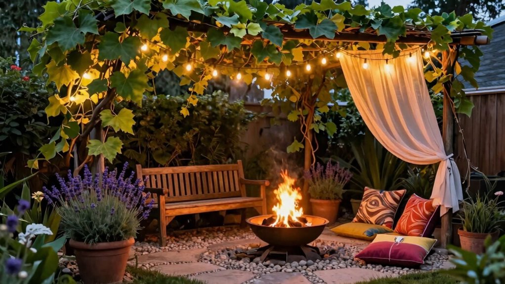 create a relaxing outdoor retreat