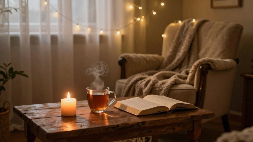 create calming evening routines