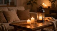 create cozy calming ambiance