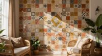 decorate with boho tiles