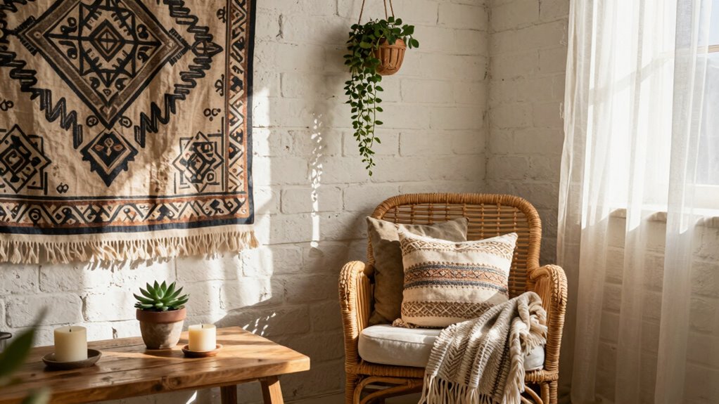 decorative boho accents