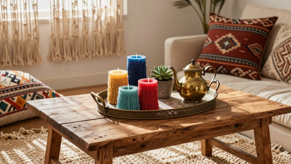 decorative trays for boho rooms