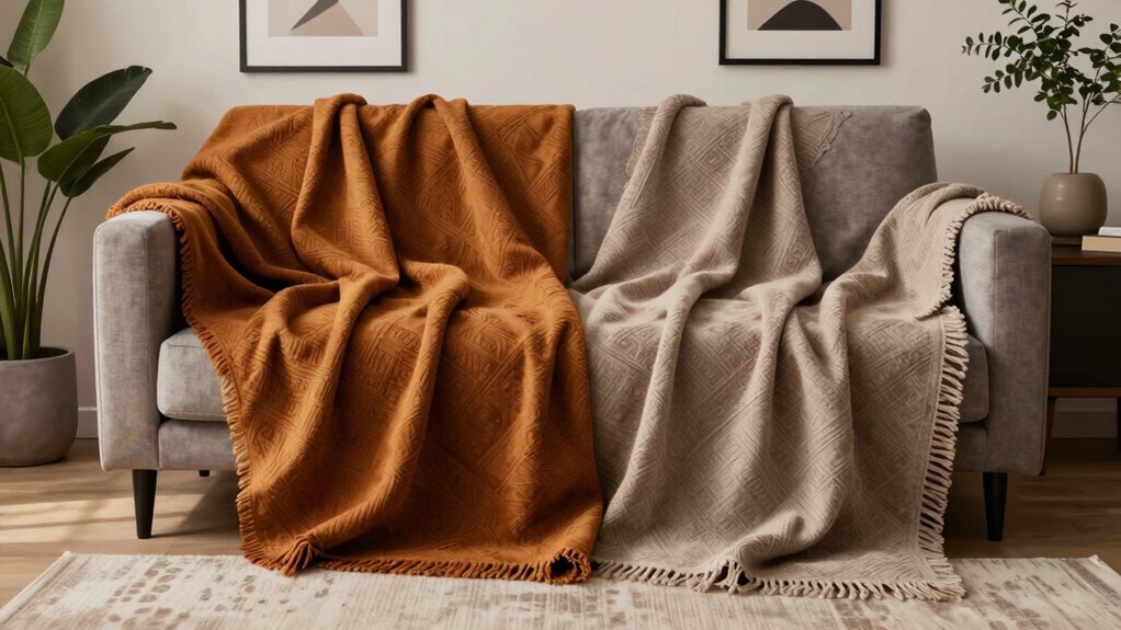 durable stylish easy care throws