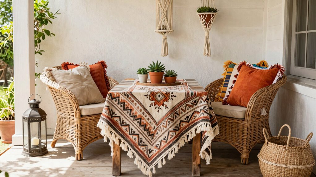eclectic durable boho decor