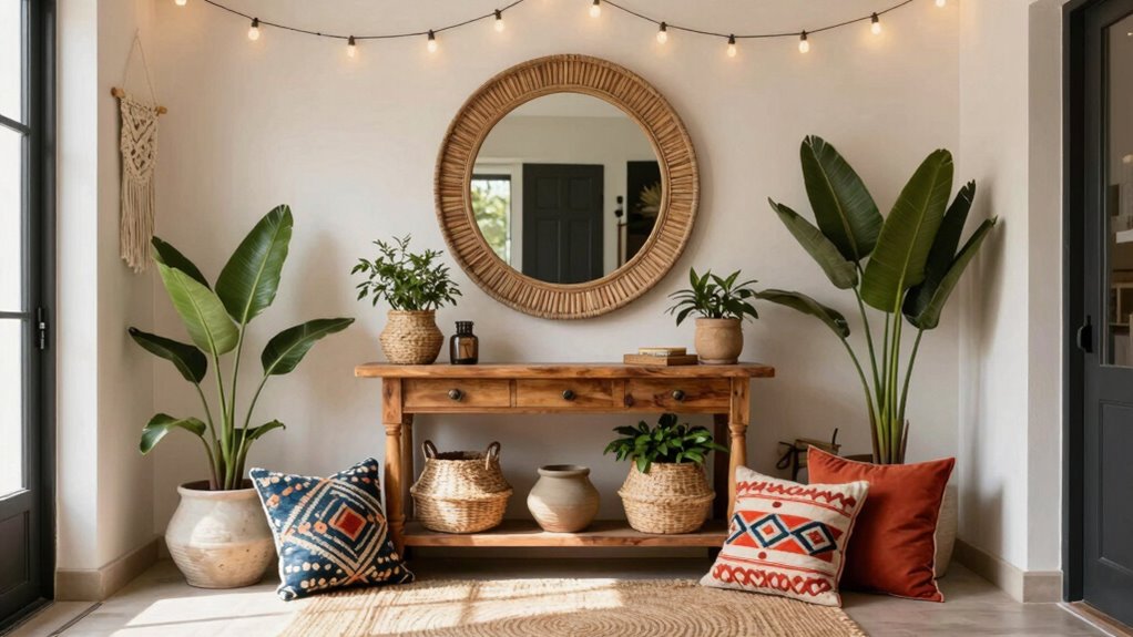 eclectic natural boho decor