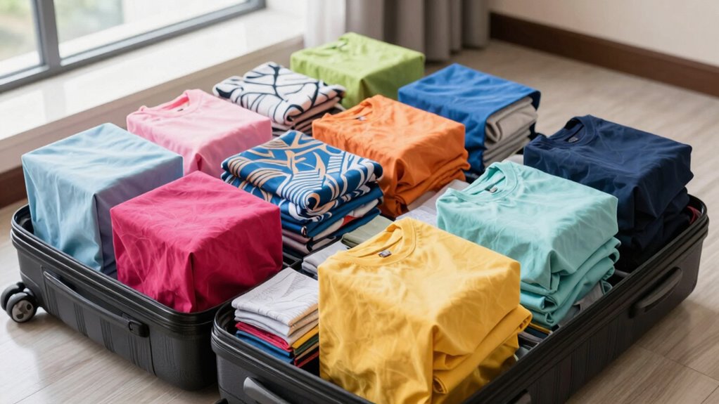 efficient packing cube organization