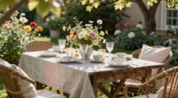 effortless outdoor table decor