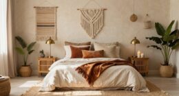 elegant boho bedroom decor