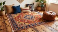 elegant boho flooring choices