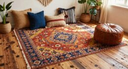 elegant boho flooring choices