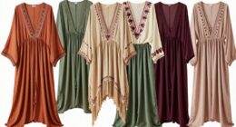 elegant earthy boho hues