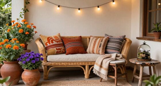 embrace seasonal boho living
