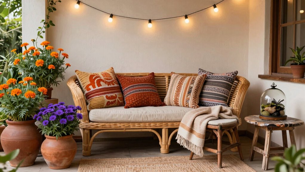 embrace seasonal boho living