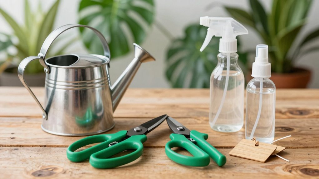essential indoor plant care tools
