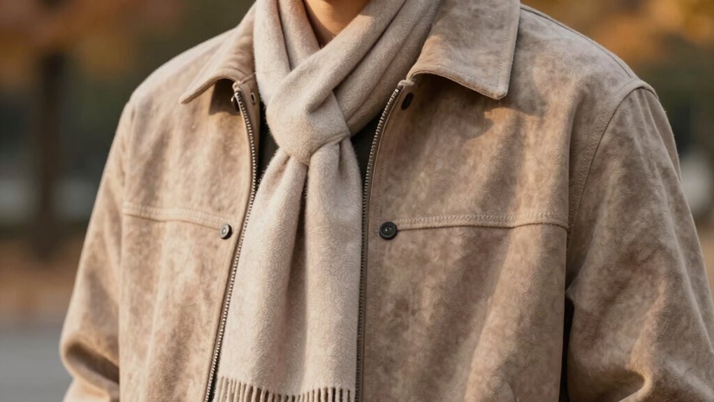 faux suede layering versatility