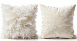 feather or polyester fullness
