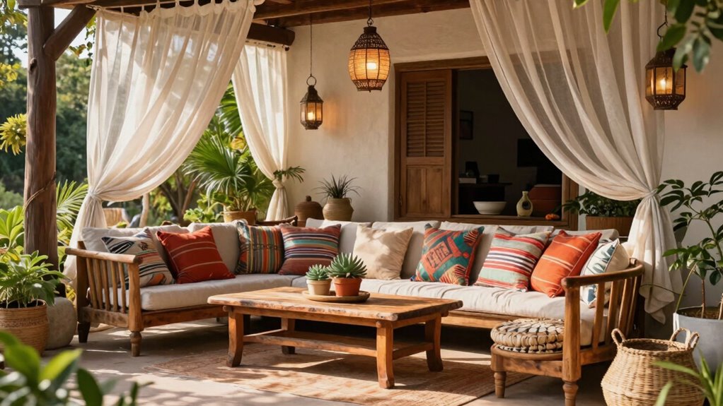 harmonious indoor outdoor flow
