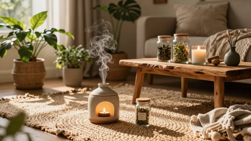 harmonious natural home ambiance