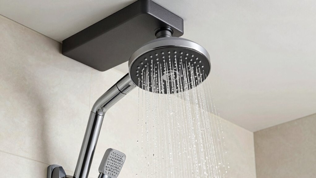 installation tips for rainfall showers