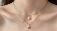 intentional layered necklace styling