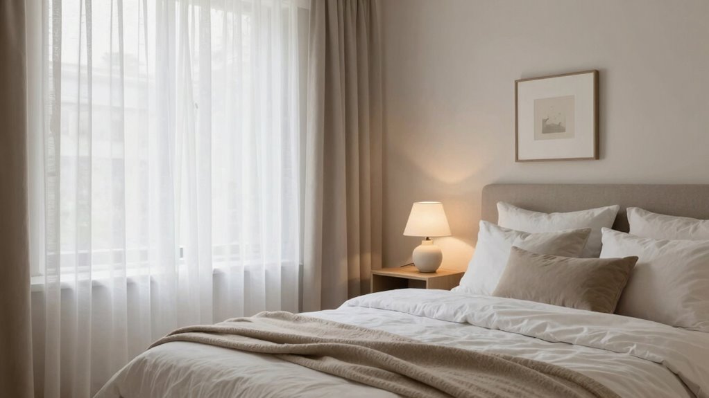 luxurious calming bedroom retreat