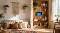 maximize built in boho storage