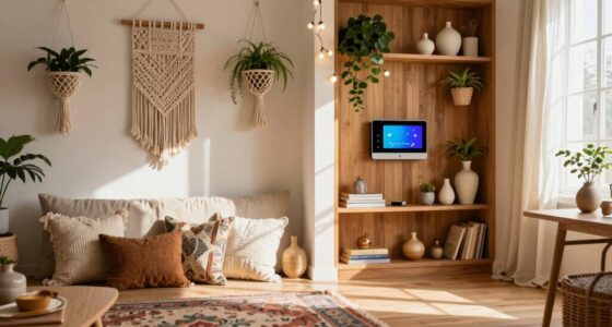maximize built in boho storage